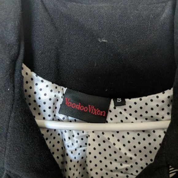 Voodoo Vixen Vintage-Style Party Dress & Jacket - Picture 4 of 4